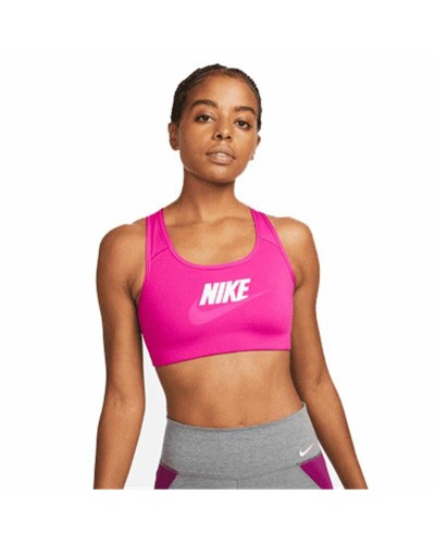 Sports Bra Nike Dri-FIT Swoosh Fuchsia