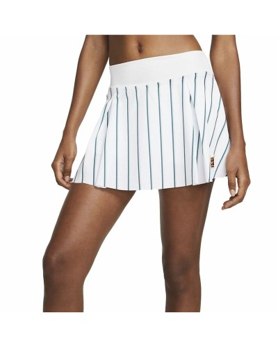 Tennisrokje Nike Winter Stripe Strepen Wit