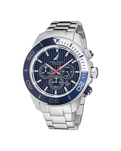 Reloj Hombre Nautica Plateado (Ø 48 mm)