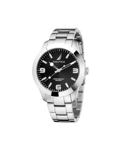 Herrenuhr Nautica Silberfarben (Ø 42 mm)