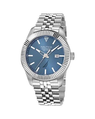 Men's Watch Nautica Silver (Ø 43 mm)