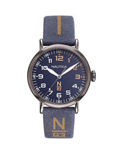 Herrklocka Nautica Silvrig (Ø 40 mm)