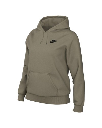 Tröja med huva Dam Nike Sportswear Essential Mörkgrön