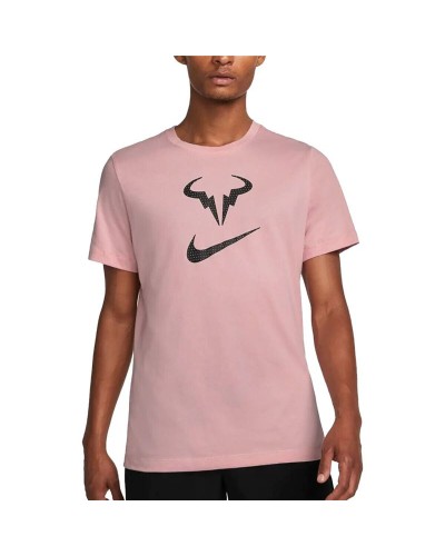 Camiseta Deportiva de Manga Corta Nike DR7723-630 Rosa