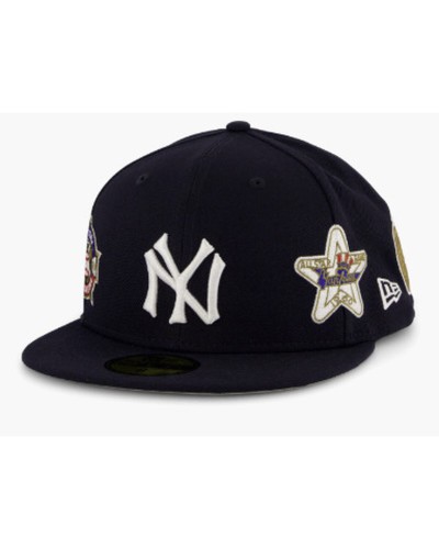 Casquette de Sport New Era COOPS MULTI PATCH 59FIFTY NEYYAN Bleu 7