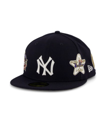 Casquette de Sport New Era COOPS MULTI PATCH 59FIFTY NEYYAN Bleu 7