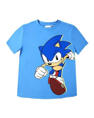 Lasten Lyhythihainen paita Sonic Sininen