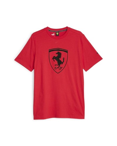 Men’s Short Sleeve T-Shirt Puma Ferrari Race Tonal B Red