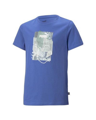 Lasten Lyhythihainen paita Puma Essentials+ Street Art Grap