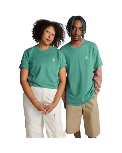 T-shirt à manches courtes homme Converse Classic Fit Left Chest Star Chevron Olive