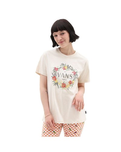 T-shirt à manches courtes femme Vans Wreath Of Flowers Bff Tee-B