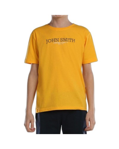 Camiseta de Manga Corta Infantil John Smith Efebo Mango