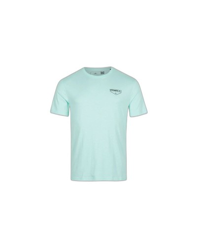 Herren Kurzarm-T-Shirt O'Neill Longview Aquamarin