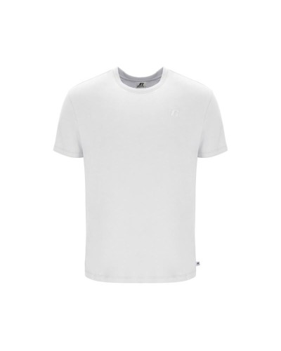 Maglia a Maniche Corte Uomo Russell Athletic Amt A30011 Bianco