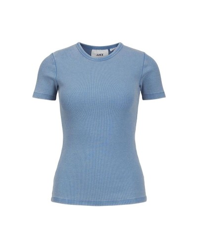 T-shirt à manches courtes femme Jack & Jones Jxfrankie Wash Ss Indigo