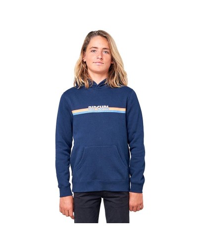 Sweat-shirt à capuche fille Rip Curl Mama Pop Boy Bleu foncé