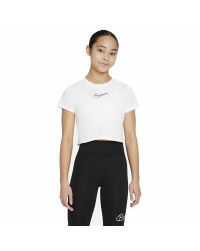 Kurzarm-T-Shirt für Kinder Nike Sportswear Weiß