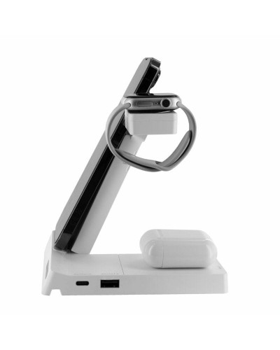 Cargador Inalámbrico Muvit MCWIR0012 Blanco