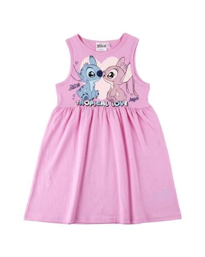Klänning Stitch Rosa