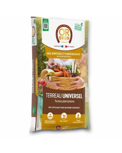 Terreau d'empotage OR BRUN OBRTUNI20N 20 L