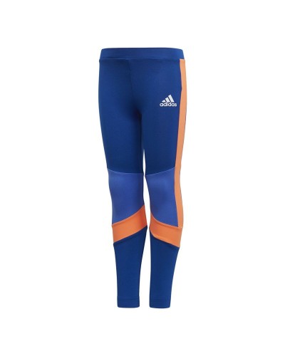 Leggings Sportivi per Bambini Adidas Tight Azzurro