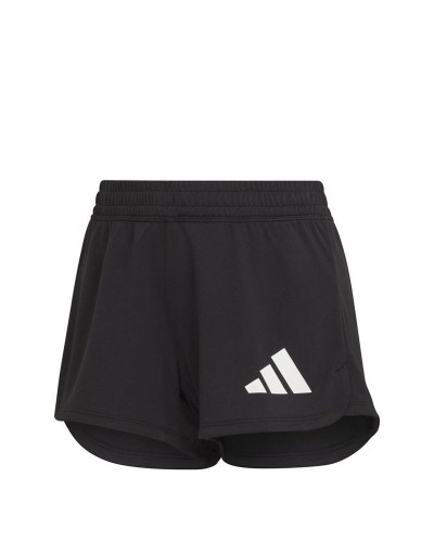 Sport Shorts Adidas Pacer 3 Stripes Knit Schwarz