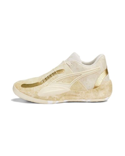 Scarpe da Basket per Adulti Puma 378279 01 Beige