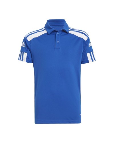 Herenpolo met Korte Mouwen Adidas GP6425 Blauw 11-12 jaar