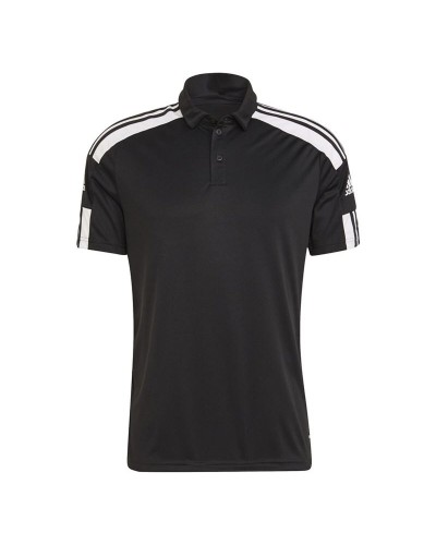 Herren Kurzarm-Poloshirt Adidas GK9556 Schwarz 3XL