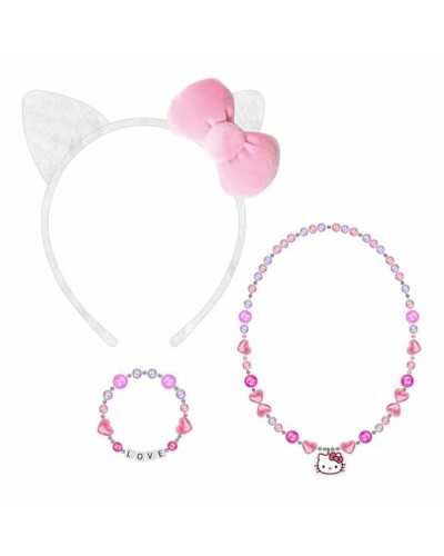 Ketting Hello Kitty Fuchsia 3 Onderdelen
