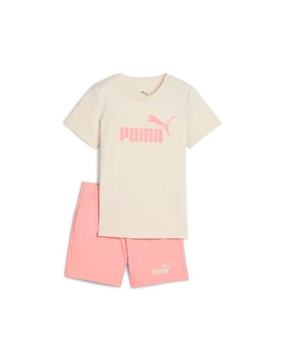 Ensemble de Sport pour Enfants Puma 685240 87 Rose