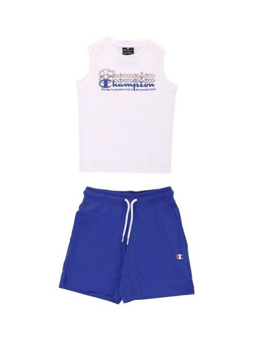 Completo Sportivo per Bambini Champion 306317-WW001 Azzurro