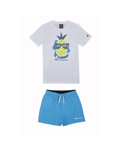 Children's Sports Outfit Champion 306392-WW001 White