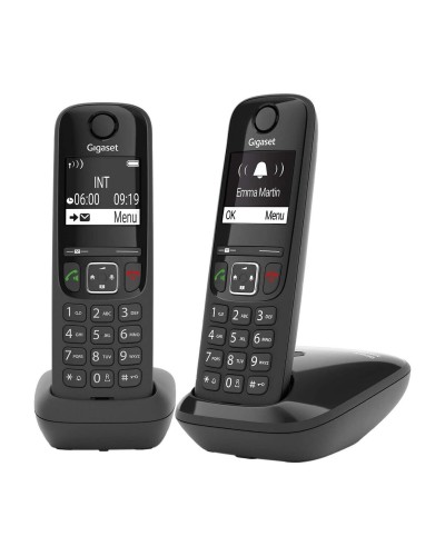 Kabelloses Telefon Gigaset AS690 Duo Schwarz