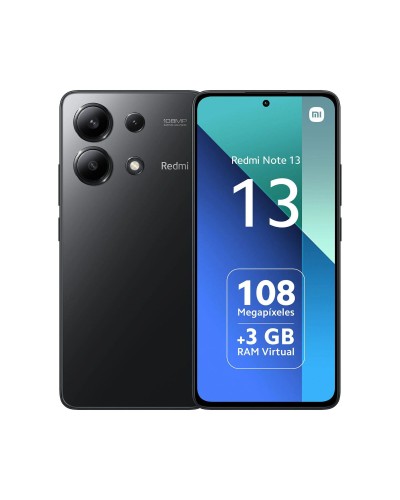 Smartphone Xiaomi Redmi Note 13 4G 6,4" 6 GB RAM 128 GB Negro QUALCOMM SNAPDRAGON 685