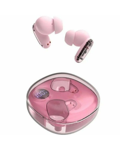 Auricolari Wireless con Custodia di Ricarica Mars Gaming Rosa