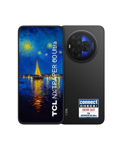 Älypuhelimet TCL NXTPAPER 60 Ultra 5G Octa Core 12 GB RAM 512 GB Musta