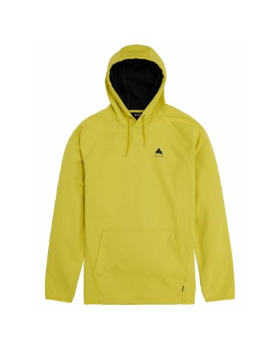 Felpa con Cappuccio Uomo Burton Crown Weatherproof Giallo
