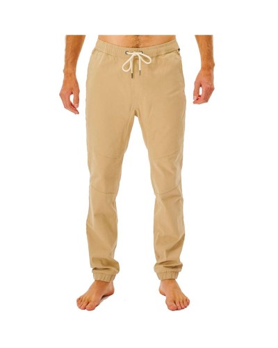 Lange Sporthose Rip Curl Re Entry Jogger Beige Herren