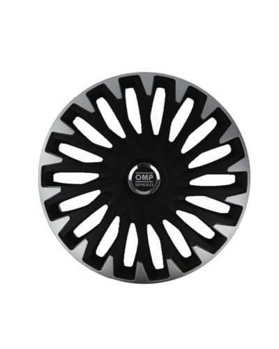 Hubcap OMP OMPS07021412 Black Silver 14" (Refurbished C)