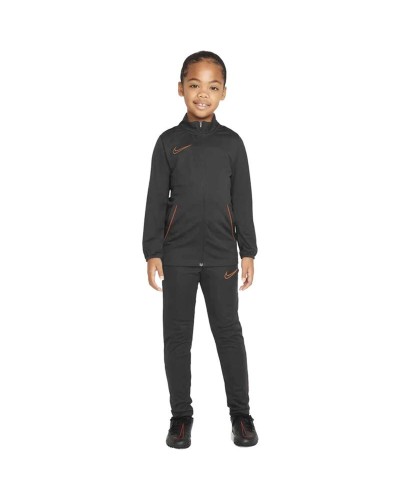 Träningsoverall, Vuxen Nike Svart Barn Unisex