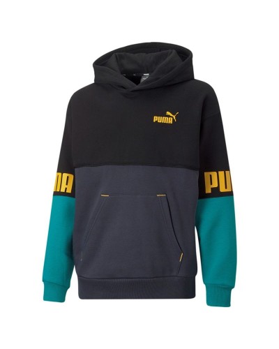 Felpa con Cappuccio Unisex Puma Puma Power Colorblock