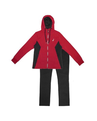 Damen-Trainingsanzug Joluvi 235404 Dunkelrosa