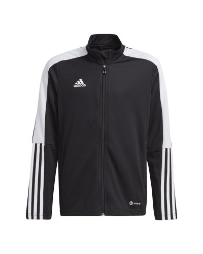 Children's Sports Jacket Adidas Tiro Essentials Black