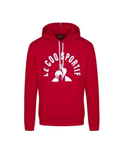 Sweat à capuche homme Le coq sportif Saison 2 Nº1 Rouge