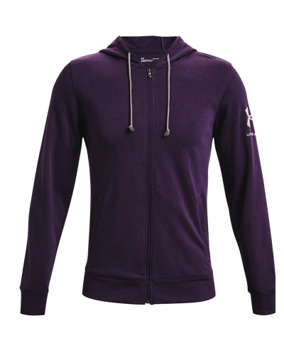 Men's Sports Jacket Under Armour Rival Terry Magenta