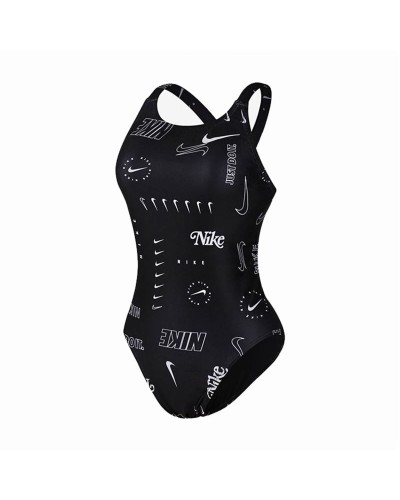 Maillot de bain femme Nike Noir