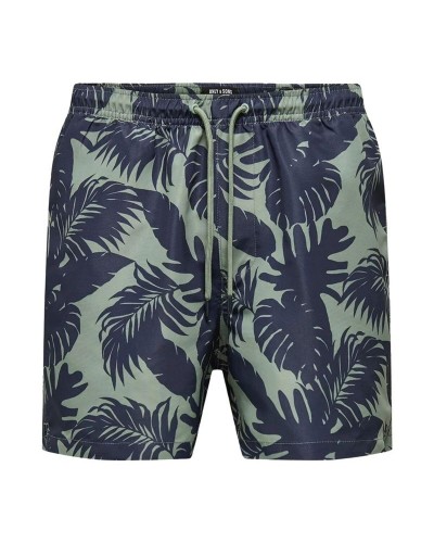 Maillot de bain homme Only & Sons Vert