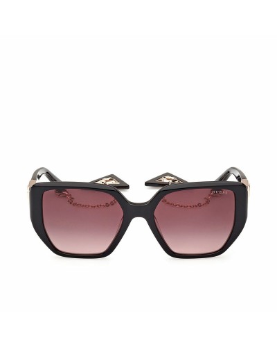 Zonnebril Dames Guess T Zwart Ø 55 mm