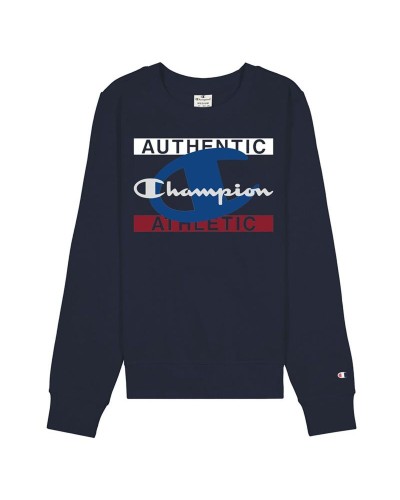 Herren Sweater ohne Kapuze Champion Authentic Athletic M Dunkelblau
